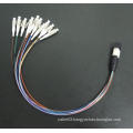 MPO-LC Fanout 12 Colored 0.9mm Fiber Optical Cable